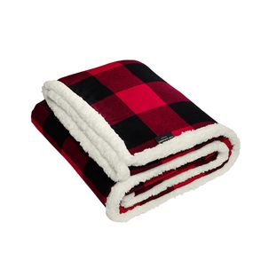 Port Authority Flannel Sherpa Blanket